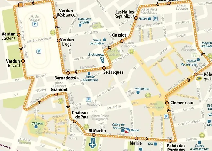 Quartier Historique Du Chateau Bel Appt Meuble Pau